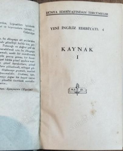 Kaynak - 2 Cilt Takım