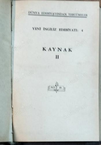 Kaynak - 2 Cilt Takım