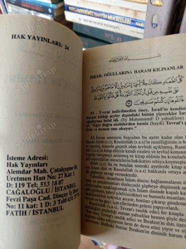 DAVETÇİNİN TEFSİRİ 4. CÜZ
