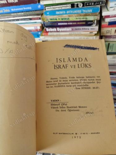 İslamda İsraf ve Lüks