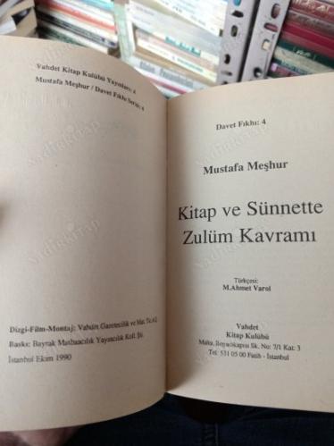 KUR'AN VE SÜNNETTE ZULÜM KAVRAMI
