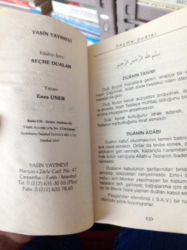SEÇME DUALAR