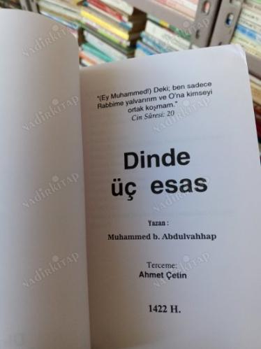 DİNDE ÜÇ ESAS/ CEP BOY