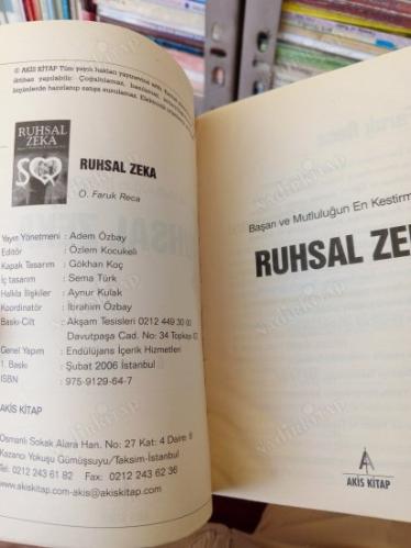 RUHSAL ZEKA (BAŞARI VE MUTLULUĞUN EN KESTİRME YOLU)
