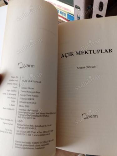 AÇIK MEKTUPLAR