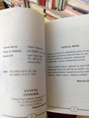 GÖNÜLLERDE ATATÜRK HAYATI VE İLKELERİ 7. CİLT
