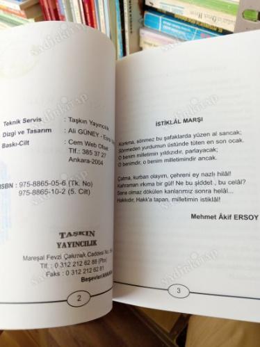 GÖNÜLLERDE ATATÜRK HAYATI VE İLKELERİ 5.CİLT