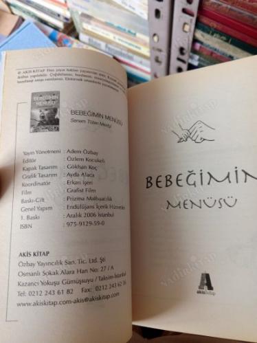Bebeğimin Menüsü