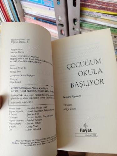 ÇOCUK - ÇOCUĞUM OKULA BAŞLIYOR