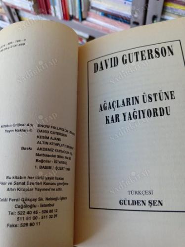 Ağaçların Üstüne Kar Yağıyordu
