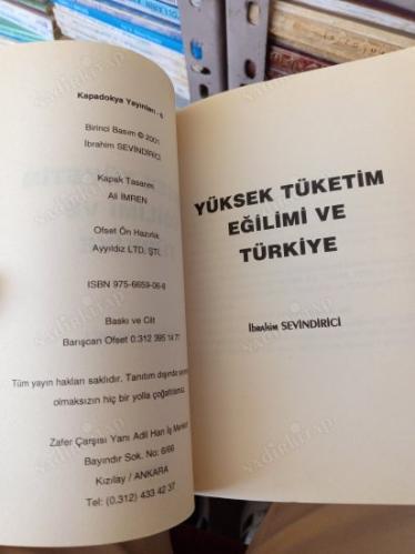 Yüksek Tüketim Eğilimi ve Türkiye