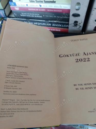 Gökyüzü Ajandası 2022 (Ciltli) bu yol senin yolun bu yıl senin yılın