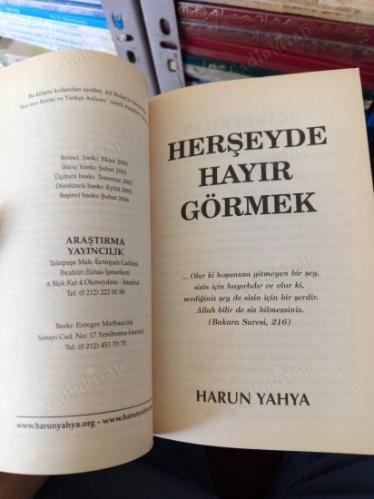 HERŞEYDE HAYIR GÖRMEK