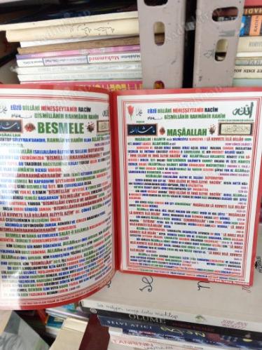 İKRA! NURDAN DAMLALAR : İstanbul Süleymaniye, Şehzadebaşı, Yenicâmi, Dolmabahçe, Yeraltı, Arapcâmi ve Diğer Câmilerdeki Âyet Tabelâları