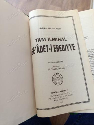 TAM İLMİHAL SAADET-İ EBEDİYYE