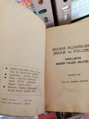 KELÂM AÇISINDAN İNSAN VE FİİLLERİ