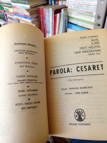 AJAN MATT HELM PAROLA CESARET