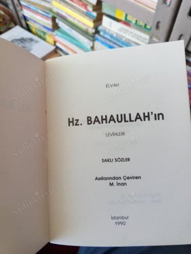 Hz.Bahaullah'ın levihleri saklı sözler