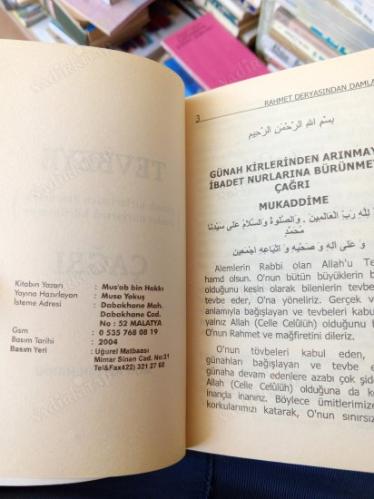 Tevbeye Çağrı (Günahlardan Arınmaya İbadet Nurlarına Bürünmeye)