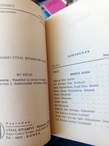 İSLAMDA DÖRT EVLİLİK VE RESULULLAHIN ÇOK EVLENMESİNDEKİ HİKMETLER