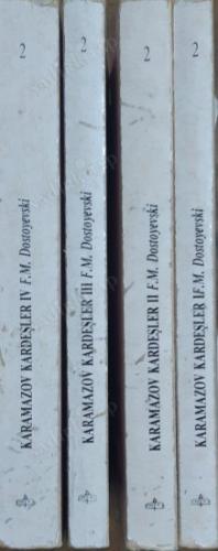 Karamazov Kardeşler I-II-III-lV (4 Cilt takım)