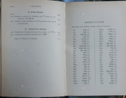 A Grammar of Mishnaic Hebrew