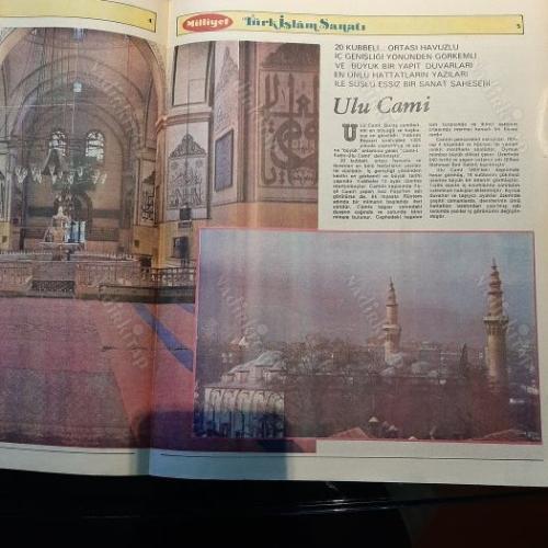 MİLLİYET TÜRK İSLAM SANATI - KÜLTÜR VE SANAT EKİ