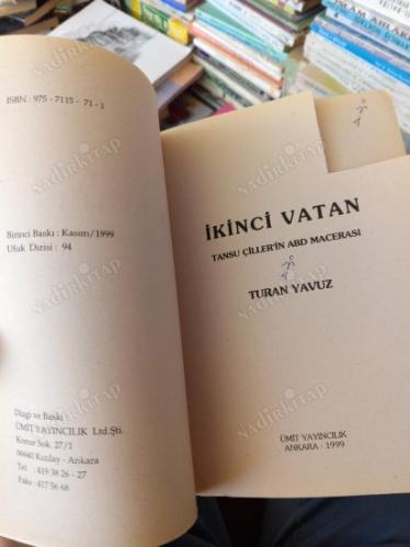İKİNCİ VATAN / TANSU ÇİLLER'İN ABD MACERASI