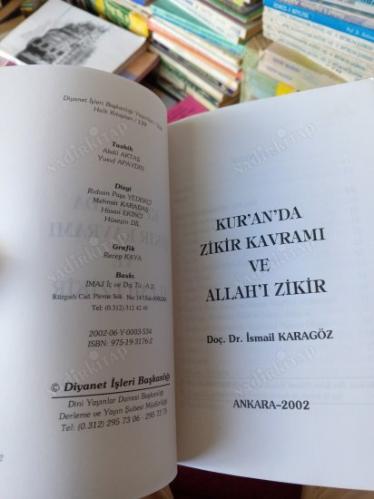 Kur'an'da Zikir Kavramı ve Allah'ı Zikir