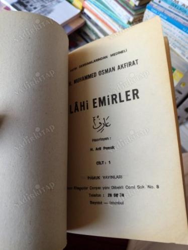 İLAHİ EMİRLER CİLT: 1