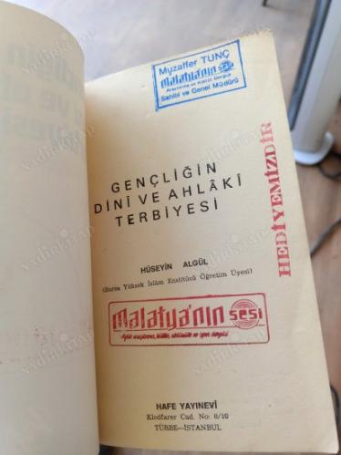 GENÇLİĞİN DİNİ VE AHLAKİ TERBİYESİ