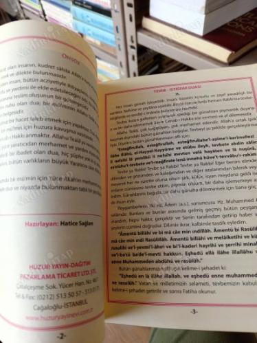 GÜNLÜK SEÇME DUALAR