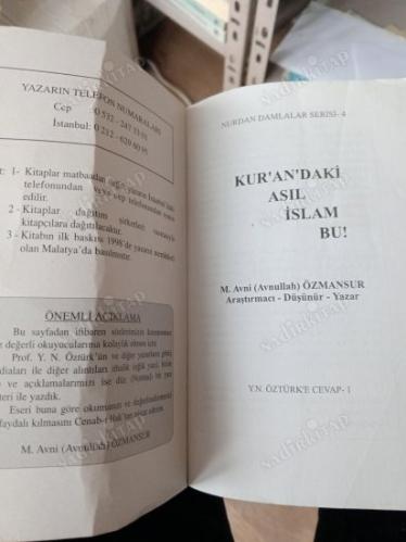 Kur'an'daki Asıl İslam Bu