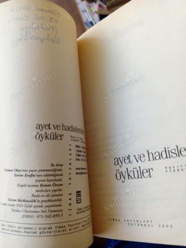 AYET VE HADİSLERDEN ÖYKÜLER