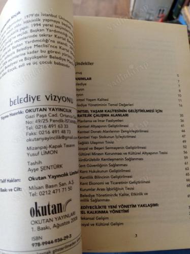 BELEDİYE VİZYONU