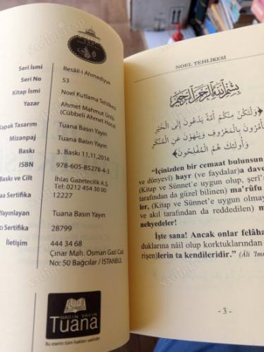 NOEL KUTLAMA TEHLİKESİ