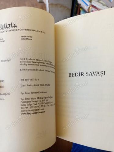 DÜNYA TARİHİNE YÖN VEREN SAVAŞLAR BEDİR SAVAŞI