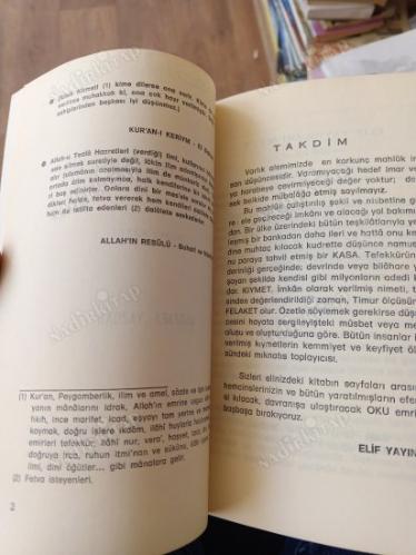 İLİM VE AHLAK İSLAM VE KAİNAT