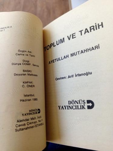 Tarih ve Toplum