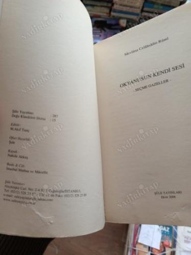 Okyanusun Kendi Sesi - Seçme Gazeller