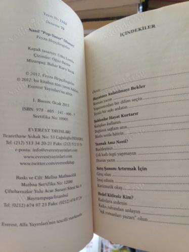 NASIL POP-YAZAR OLUNUR