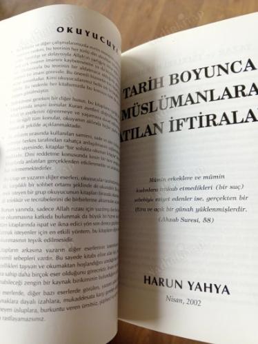 TARİH BOYUNCA MÜSLÜMANLARA ATILAN İFTİRALAR