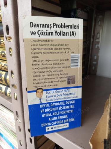 Davranış Problemleri ve Çözüm Yolları -A