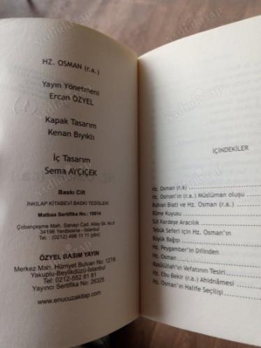 HZ. OSMAN'DAN HAYAT DERSLERİ