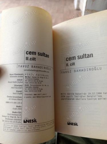 Cem Sultan 2. Cilt