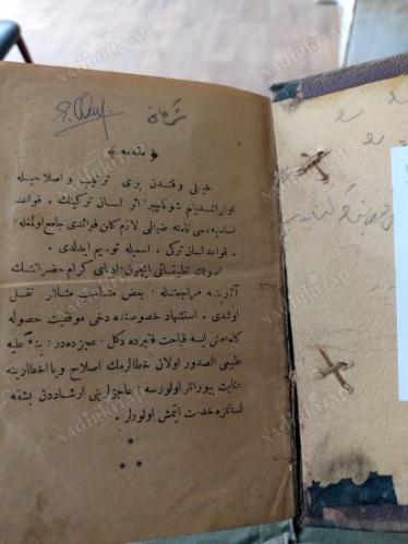 Türkçe Dil Kuralları 4 Bölümden Oluşan Osmanlıca Kitap