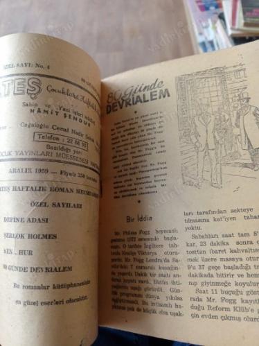 80 Günde Devrialem ateş çocuklara haftalık mecmua özel sayı 4
