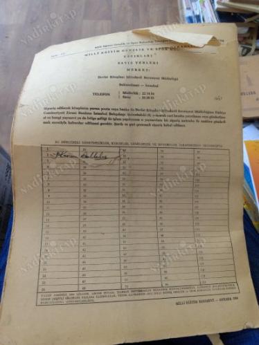 T.C. Milli Eğitim Gençlik ve Spor Bakanlığı Tebliğler Dergisi 23 Nisan1984 / 2163