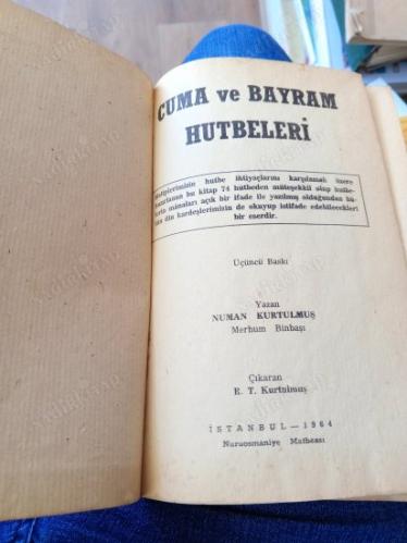 Cuma ve Bayram Hutbeleri