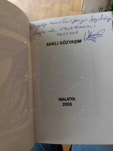 Saklı Gözyaşlarım (İmzalı İTHAFLI)